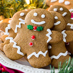 Ginger bread cookie linked to recipe page